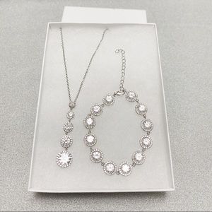 David’s Bridal CZ Jewellery Set